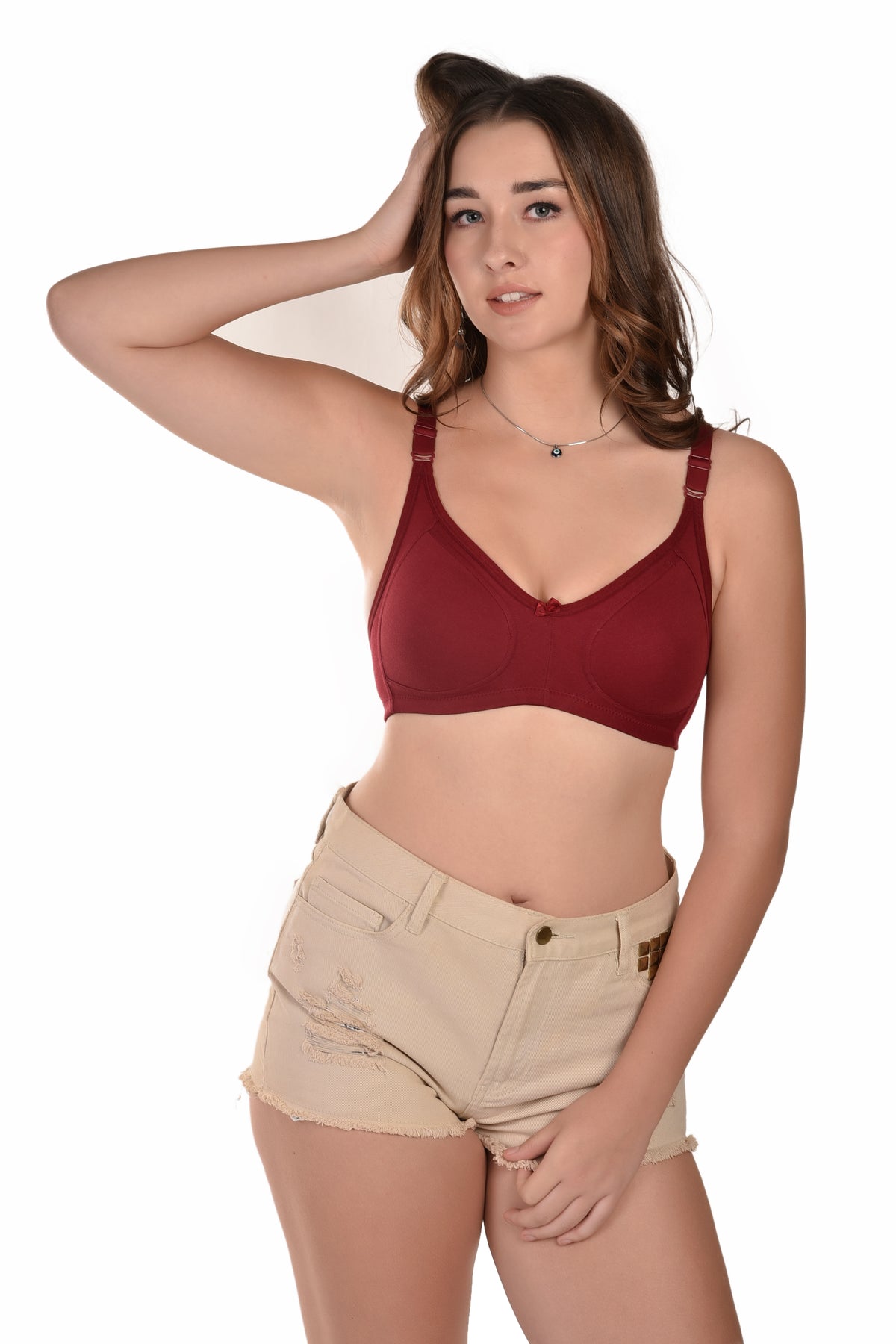 Sawaaro Women's Non-Wired Non-Padded Full Coverage Cotton Bra